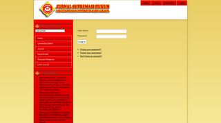 
                            12. Jurnal Supremasi Hukum Universitas Sahid Jakarta - Login