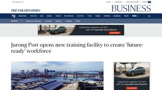 
                            10. Jurong Port opens new training facility to create 'future-ready ...