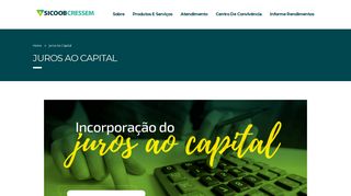 
                            8. Juros ao capital – SICOOB CRESSEM