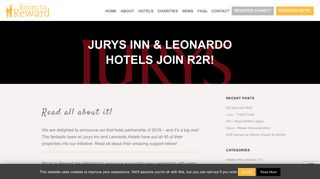 
                            6. Jurys Inn & Leonardo Hotels Join R2R! | Room To Reward