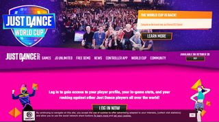 
                            5. Just Dance Community - My Profile Login | Ubisoft®