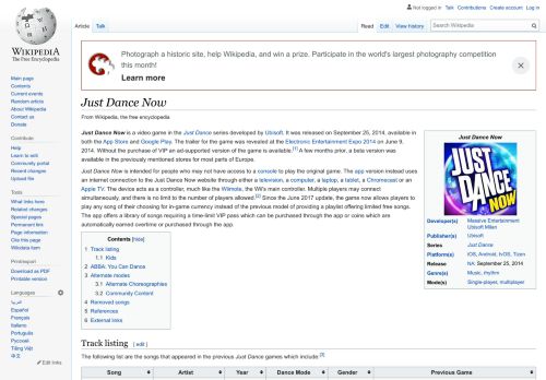 
                            8. Just Dance Now - Wikipedia