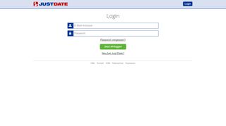 
                            1. Just Date - Login