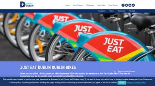 
                            8. Just Eat Dublin Dublin Bikes – Smart Dublin