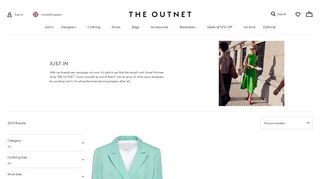 
                            7. Just In | New Fashion Arrivals At THE OUTNET