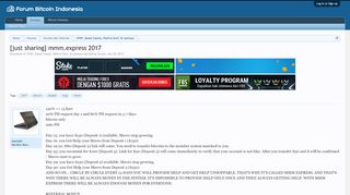 
                            12. [just sharing] mmm.express 2017 | Forum Bitcoin Indonesia