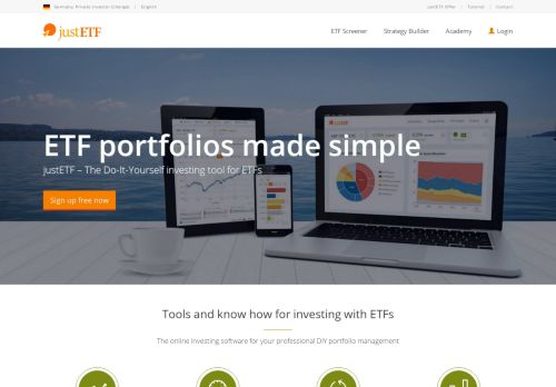
                            4. justETF: ETF portfolios made simple