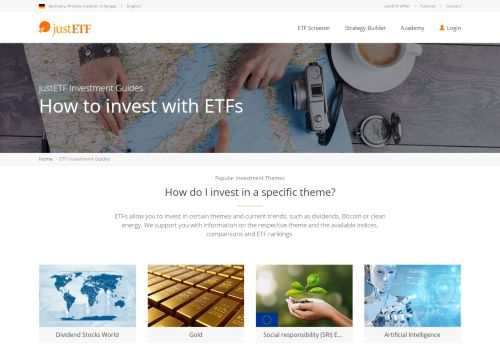 
                            5. justETF Investment Guides | How to invest with ETFs | justETF