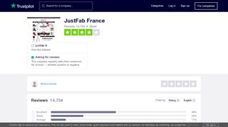 
                            10. JustFab France Reviews | Read Customer Service Reviews of justfab.fr