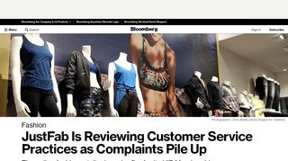 
                            10. JustFab Is Reviewing Customer Service Practices as Complaints Pile ...