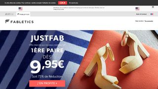 
                            6. JustFab: mode, chaussures et sacs à petits prix en ligne - Fabletics