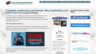 
                            10. JustHookup Review: A Scam, Or a Great Place For Casual Dating?