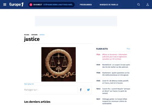 
                            4. Justice - Info et actualité Justice - Europe1