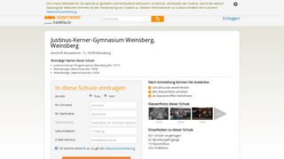 
                            11. Justinus-Kerner-Gymnasium Weinsberg, Weinsberg - StayFriends