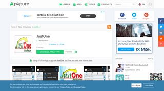 
                            2. JustOne for Android - APK Download - APKPure.com