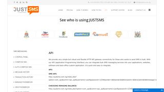 
                            9. JustSMS | API