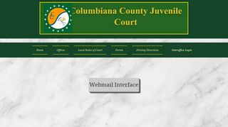 
                            4. Juvenile Court | Interoffice Login - Columbiana County Juvenile Court