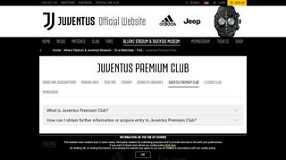 
                            11. Juventus Premium Club - Juventus.com