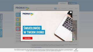 
                            7. Już jest...PROMAX TV Online! - PROMAX - telewizja, internet, telefon ...