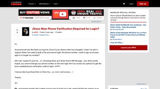 
                            6. JVzoo New Phone Verification Required for Login? | Warrior Forum ...