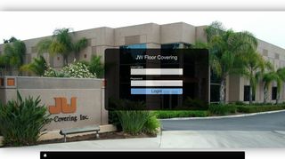 
                            10. JW Floor Covering | Login Page