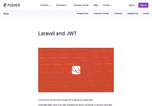 
                            7. JWT authentication in a Laravel Application using Postman