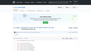 
                            3. jwt-example/JwtAuthenticationFilter.java at master · cerker/jwt ... - GitHub