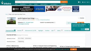 
                            10. Jyothi Engineering College, Thrissur - Courses, Placement Reviews ...