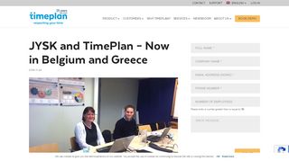 
                            5. JYSK and TimePlan - Now in Belgium and Greece | TimePlan ...