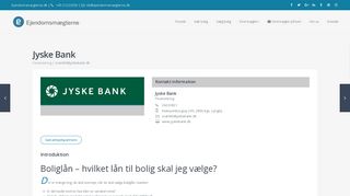 
                            8. Jyske Bank – ejendomsmæglerne.dk