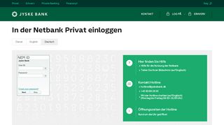 
                            2. Jyske Netbank – einloggen
