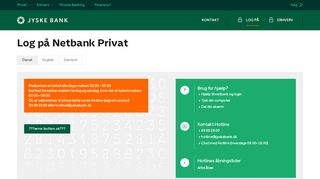 
                            8. Jyske Netbank - Log på