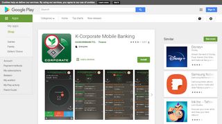 
                            11. K-Corporate Mobile Banking - แอปพลิเคชันใน Google Play