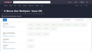 
                            12. K Movie Star Multiplex: Vasai (W) | Movie Showtimes Near You in ...