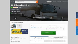 
                            5. K P N Parcel Service - Bus Ticketing Agents in Nagercoil - Justdial