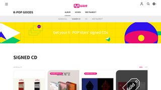 
                            2. K-POP STORE - Signed CDs: price and reviews | Mwave shop