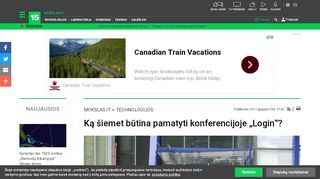 
                            7. Ką šiemet būtina pamatyti konferencijoje „Login“? | Mokslas.IT - 15min