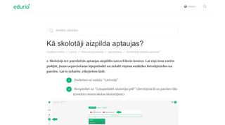 
                            3. Kā skolotāji aizpilda aptaujas? | Edurio help page