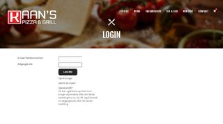 
                            10. Kaans Pizza Pizza i Vejle - Pizza Restaurant - Online Bestilling:Login