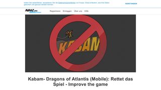 
                            1. Kabam- Dragons of Atlantis (Mobile): Rettet das Spiel - Improve the ...