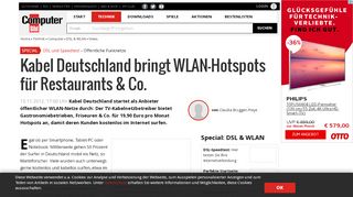 
                            13. Kabel Deutschland bietet WLAN-Hotspots für ... - Computer Bild