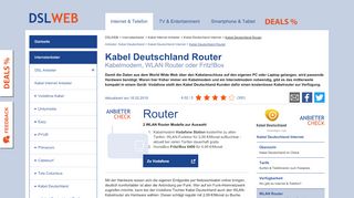 
                            7. Kabel Deutschland Router - das Kabel Deutschland Internetmodem im ...
