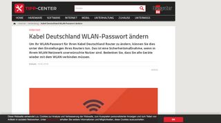 
                            9. Kabel Deutschland WLAN-Passwort ändern | TippCenter