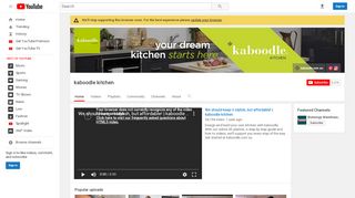 
                            12. kaboodle kitchen - YouTube