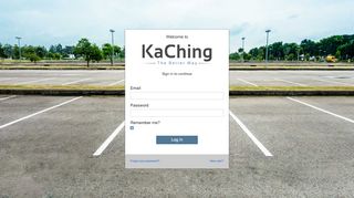 
                            3. KaChing Parking: Log in