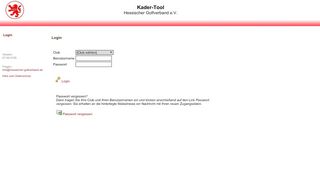 
                            13. Kader-Tool - Hessischer Golfverband