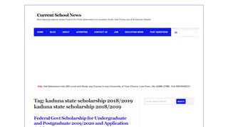 
                            3. kaduna state scholarship 2018/2019 kaduna state scholarship 2018 ...