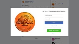 
                            4. Kære kunde. Har du fået Swipp ? Swipp... - Swedbank Danmark ...