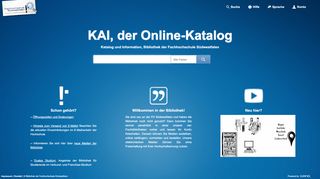 
                            1. KAI, der Online-Katalog