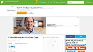 
                            9. Kailash Healthcare Customer Care, Complaints and Reviews